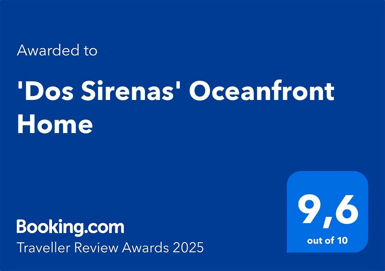 'Dos Sirenas' Oceanfront Home Los Abrigos